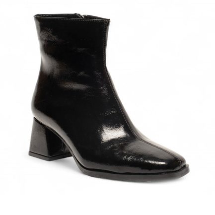 Siyah Kısa Topuklu Bot